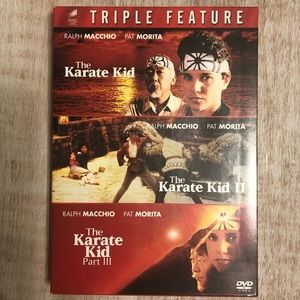 Karate Kid three movie set